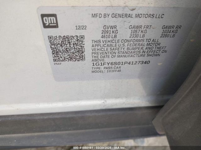 2023 CHEVROLET BOLT EUV 1G1FY6S01P4127340 Photo 8