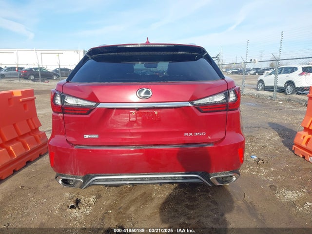 2T2BZMCA5GC018063 Lexus Rx 350 F Sport