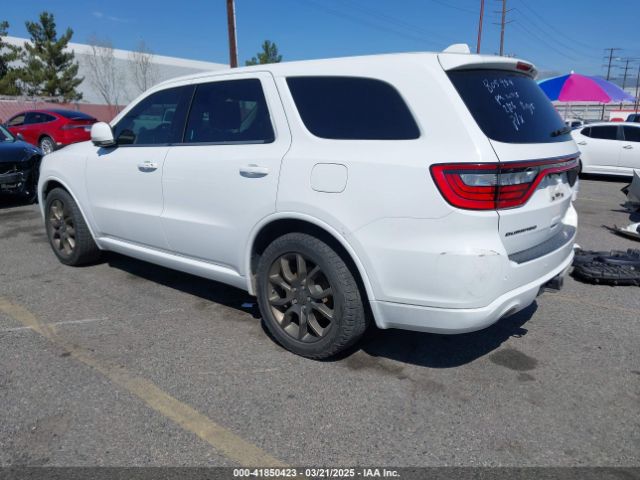 1C4RDHDG1HC805954 Dodge Durango Gt Rwd