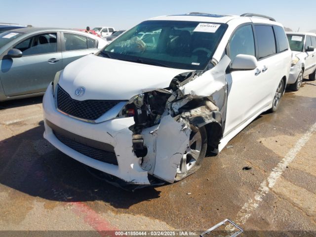 5TDXK3DC1ES417081 Toyota Sienna Se 8 Passenger