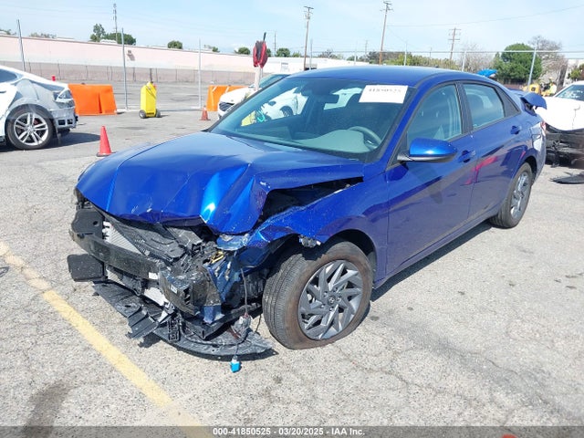 KMHLM4DJ7RU108483 Hyundai Elantra Hybrid Blue