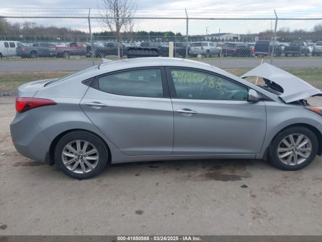 KMHDH4AE9FU235070 Hyundai ELANTRA SE