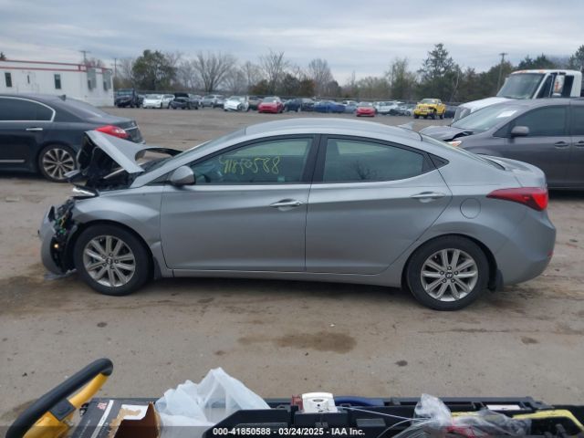 KMHDH4AE9FU235070 Hyundai ELANTRA SE