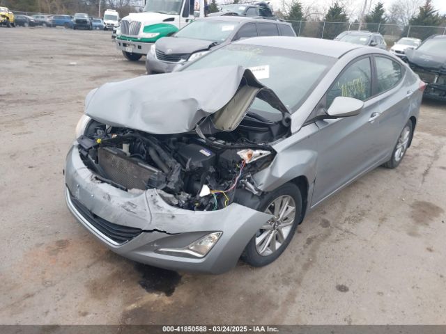 KMHDH4AE9FU235070 Hyundai ELANTRA SE