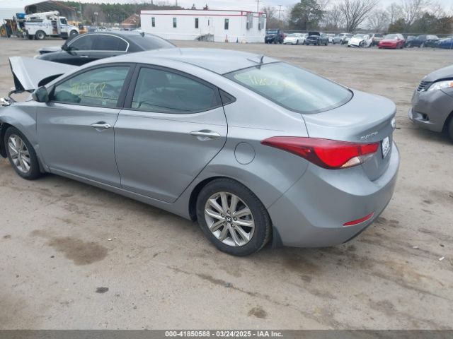KMHDH4AE9FU235070 Hyundai ELANTRA SE