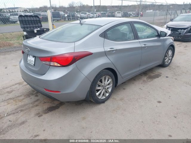 KMHDH4AE9FU235070 Hyundai ELANTRA SE