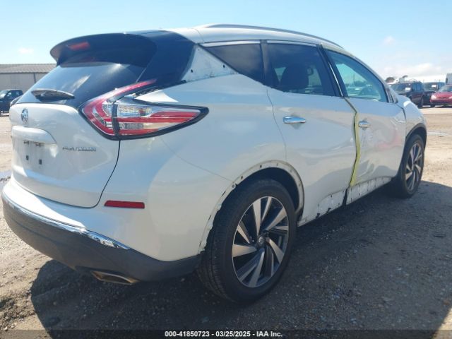 5N1AZ2MG9FN272034 Nissan Murano Platinum