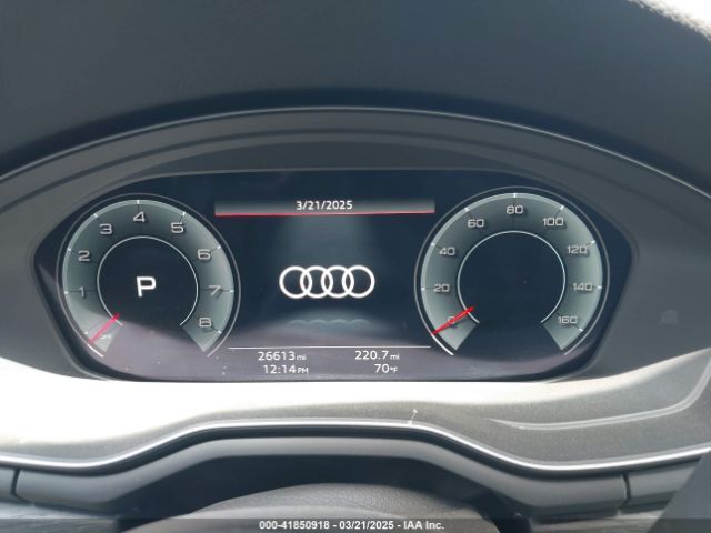 WAUFACF57NA018358 Audi A5 Sportback Premium Plus 45 Tfsi S Line Quattro S Tronic