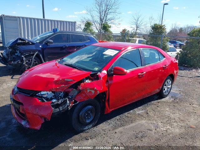 2T1BURHE6FC300125 Toyota COROLLA LE