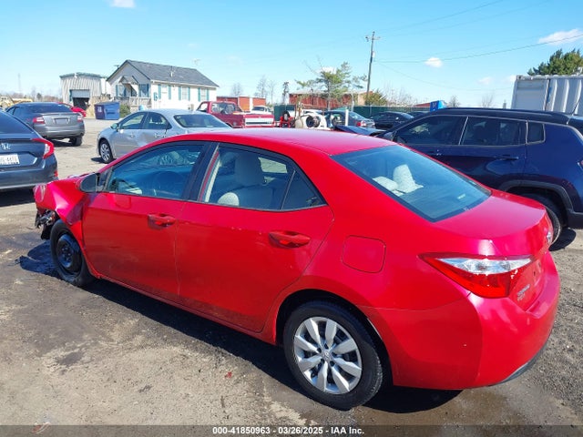 2T1BURHE6FC300125 Toyota COROLLA LE