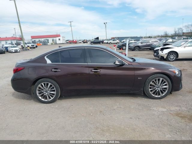 JN1EV7AR2JM445138 Infiniti Q50 3.0t Luxe