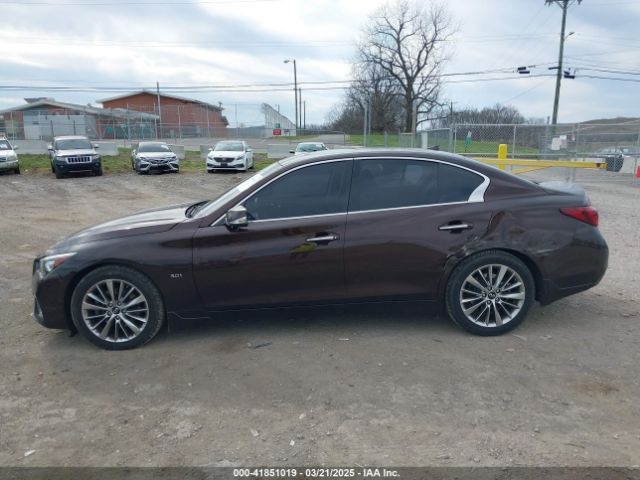 JN1EV7AR2JM445138 Infiniti Q50 3.0t Luxe