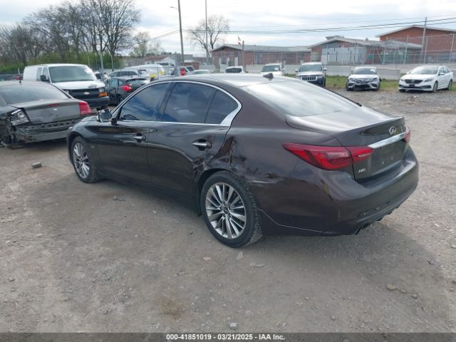 JN1EV7AR2JM445138 Infiniti Q50 3.0t Luxe