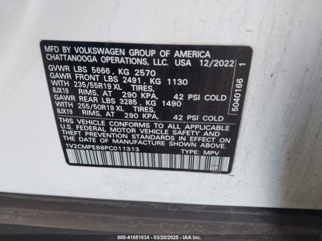 1V2CMPE88PC011313 Volkswagen ID.4 PRO