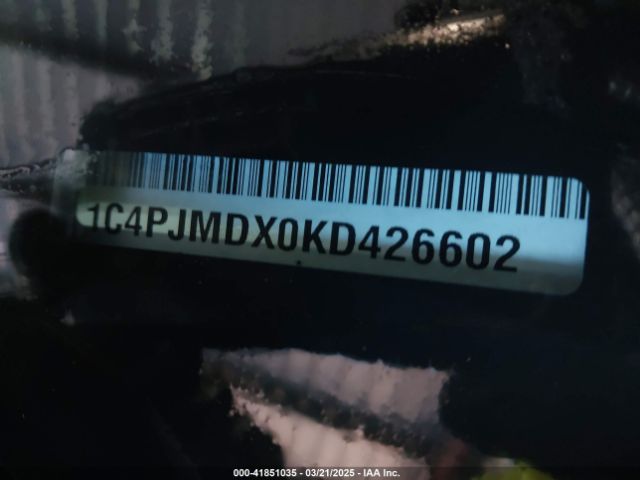 1C4PJMDX0KD426602 Jeep Cherokee Limited 4x4