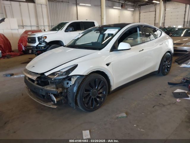 5YJYGDEF4MF263473 Tesla Model Y Performance Dual Motor All-wheel Drive