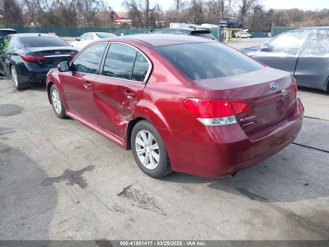 41851417 :رقم المزاد ، 4S3BMCH66A3211906 vin ، 2010 Subaru Legacy 2.5i Premium مزاد بيع