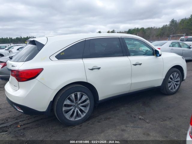 5FRYD4H4XFB032758 Acura Mdx Technology Package