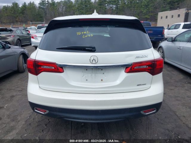 5FRYD4H4XFB032758 Acura Mdx Technology Package