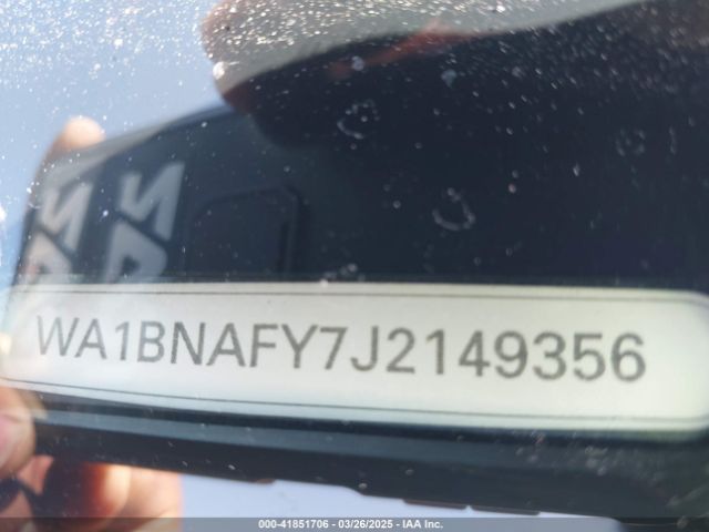 WA1BNAFY7J2149356 Audi Q5 2.0t Premium/2.0t Tech Premium
