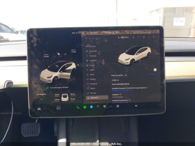 5YJ3E1EA6PF405491 Tesla Model 3 Rear-wheel Drive