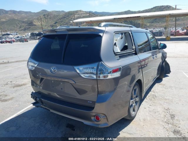 5TDXK3DC4GS708290 Toyota Sienna Se 8 Passenger