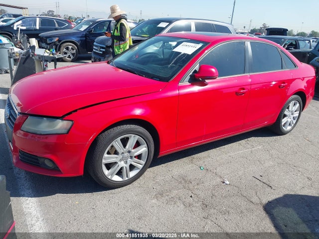 2009 AUDI A4 WAUJF78K59N048849 Photo 1