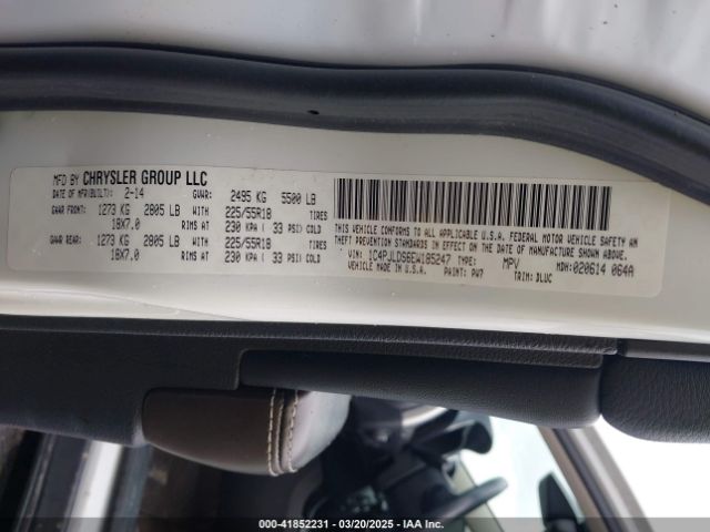 1C4PJLDS6EW185247 Jeep Cherokee Limited