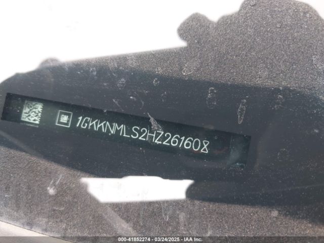 1GKKNMLS2HZ261608 GMC Acadia Slt-1