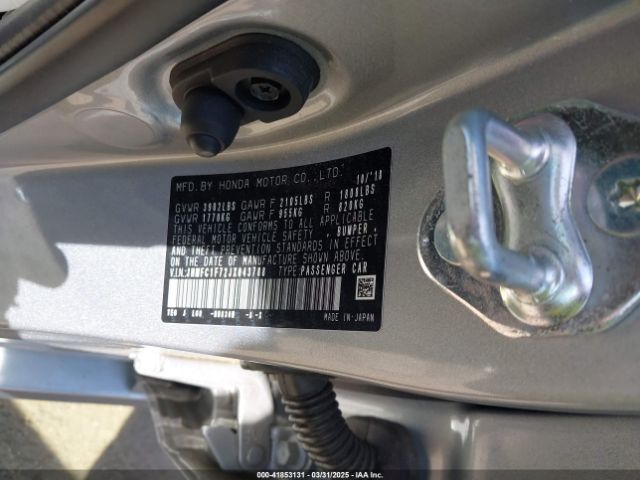 JHMFC1F72JX043788 Honda Civic Ex-l