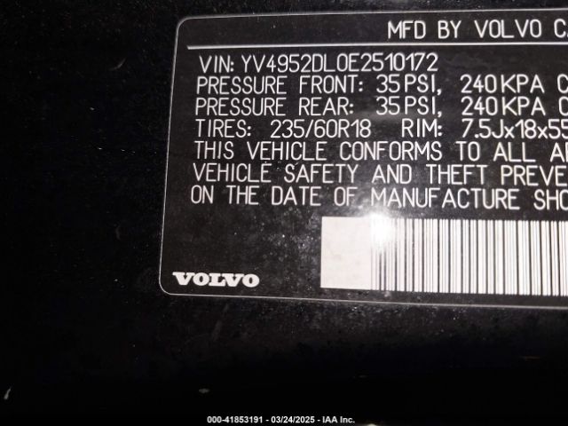 2014 VOLVO XC60 YV4952DL0E2510172 Photo 8