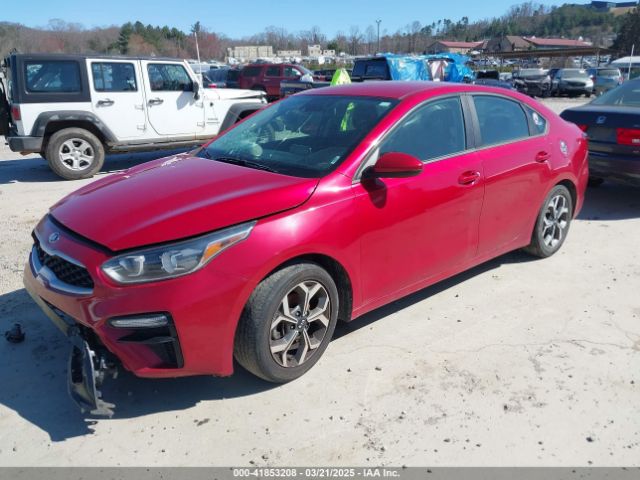 3KPF24AD8LE182202 KIA Forte Lxs