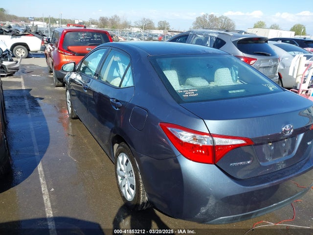 2T1BURHE1GC579320 Toyota COROLLA LE