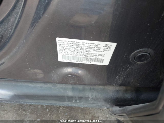 Honda Pilot Ex-l 2016 5FNYF6H55GB087250 Image 9