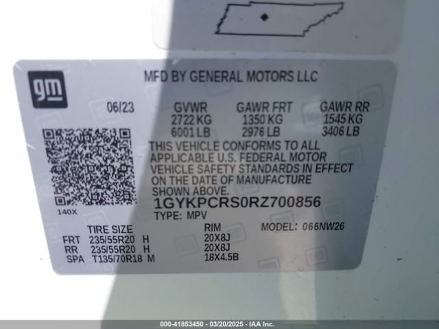 2024 CADILLAC XT6 1GYKPCRS0RZ700856 Photo 8