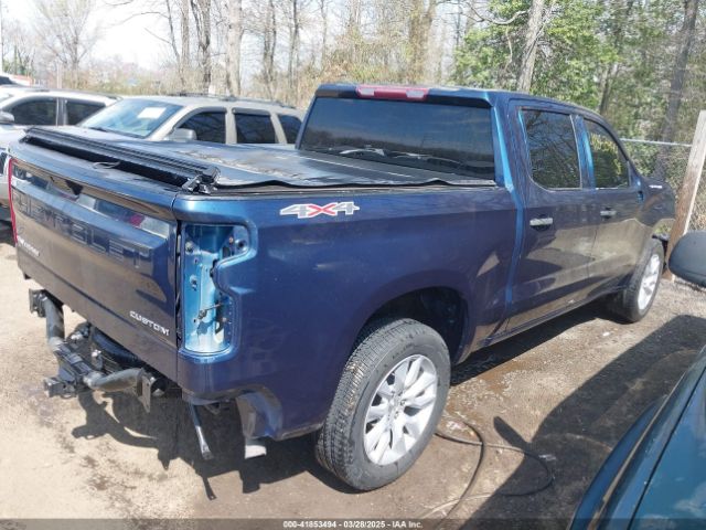 3GCPYBEK7MG351373 Chevrolet Silverado 1500 4wd  Short Bed Custom