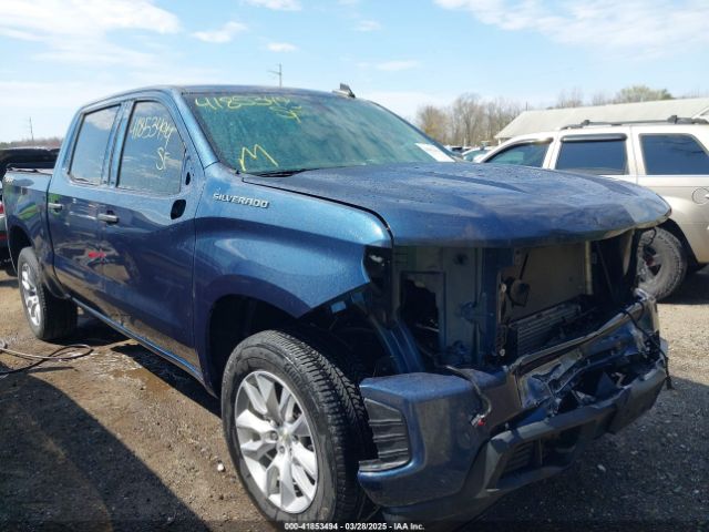 3GCPYBEK7MG351373 Chevrolet Silverado 1500 4wd  Short Bed Custom