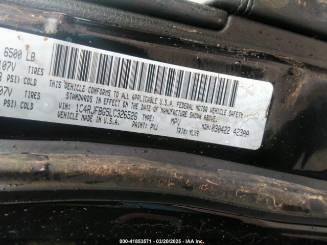 1C4RJFBG5LC326526 Jeep Grand Cherokee Limited X 4x4