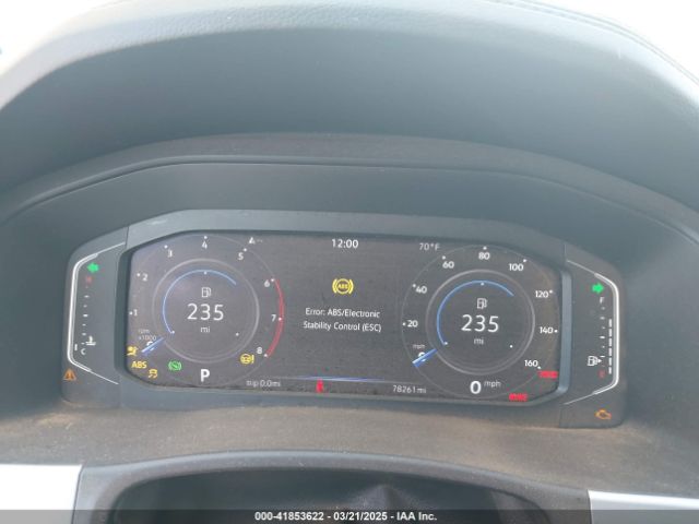 1V2JR2CA9NC542633 Volkswagen Atlas 3.6l V6 Se W/technology