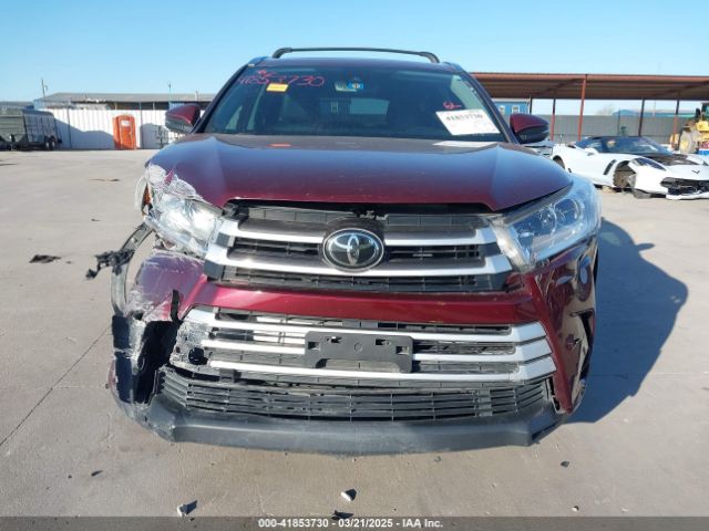 5TDJZRFH6JS886819 Toyota Highlander Xle
