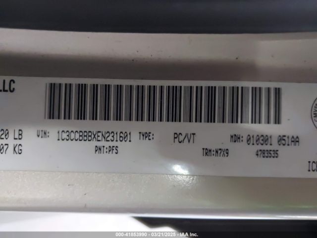 2014 CHRYSLER 200 1C3CCBBBXEN231601 Photo 8