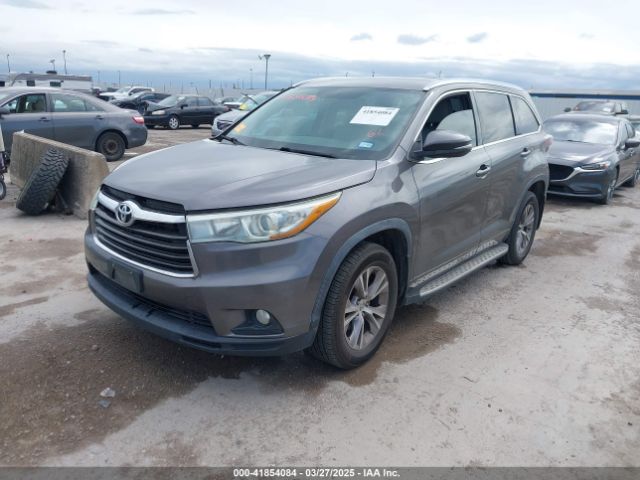 5TDKKRFH5FS110035 Toyota Highlander Xle V6