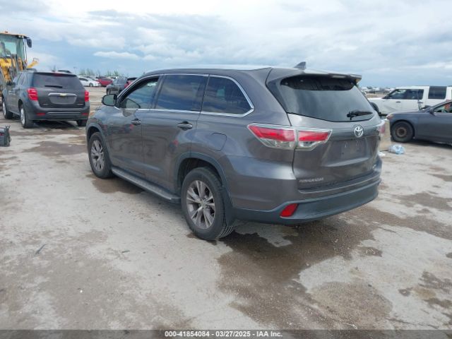 5TDKKRFH5FS110035 Toyota Highlander Xle V6