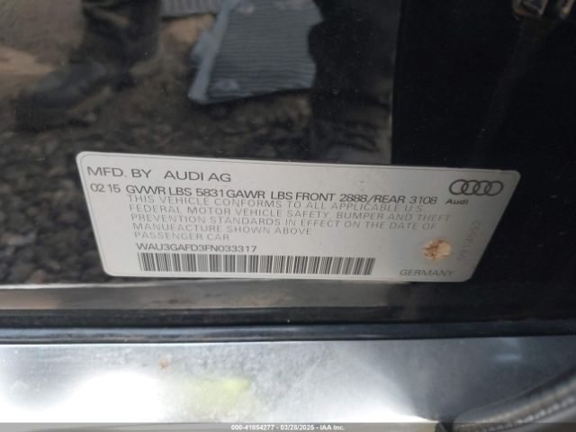 WAU3GAFD3FN033317 Audi A8 L 3.0t