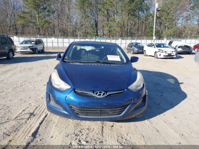 5NPDH4AEXGH749008 Hyundai ELANTRA SE