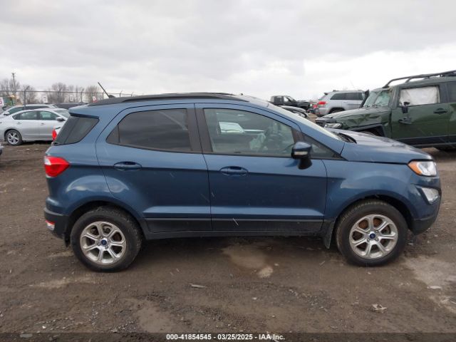 MAJ6S3GL3NC469553 Ford Ecosport Se