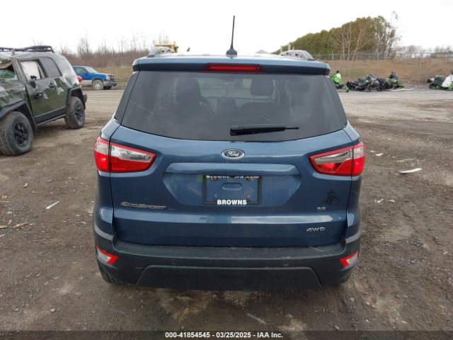 MAJ6S3GL3NC469553 Ford Ecosport Se