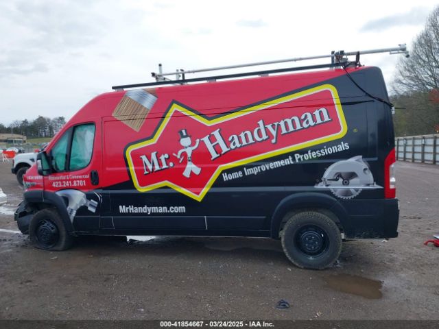 3C6LRVDG0NE111435 RAM Promaster 2500 High Roof 159 Wb