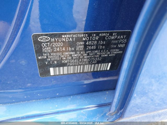 KMTG64LA1MU075332 Genesis G70 2.0t Awd