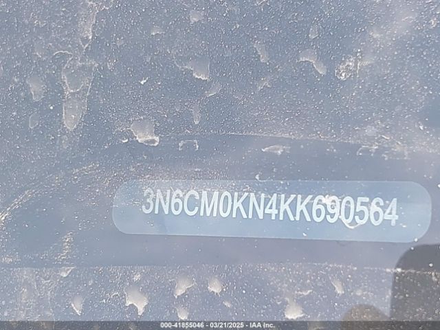 3N6CM0KN4KK690564 Nissan Nv200 S